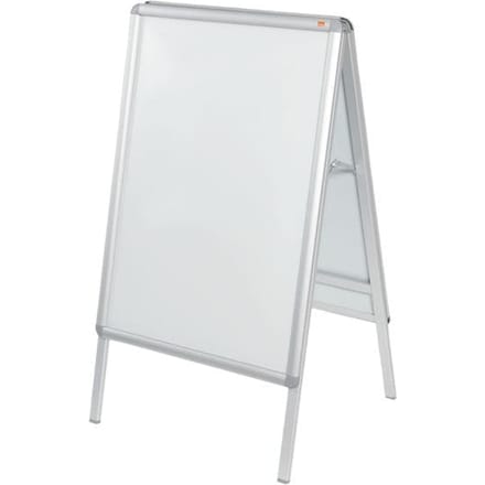 Nobo Stoepbord Aluminium A1 Formaat - Reclamebord - 650 x 1135 x 70 mm - Weerbestendig