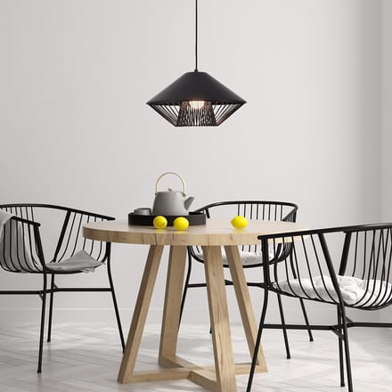 LumenXL Moderne hanglamp Aiva - zwart