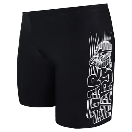 Speedo Star Wars Bedrukte Tailleband Zwart Junior Aquashort 8 11611C629