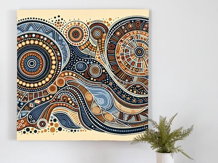 Kunstprint | Wanddecoratie | Dibond | 20 × 20 cm