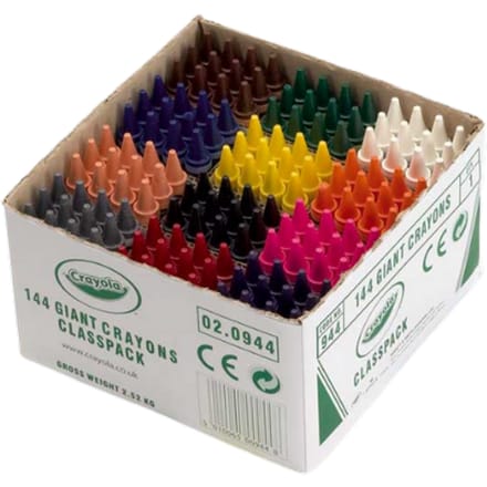 Crayola Reuzenkrijtjes - 144 stuks