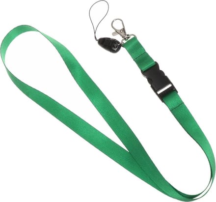 Groen Keycord - Lanyard - Sleutelkoord - Badgehouder - 51cm - 20mm - Groen