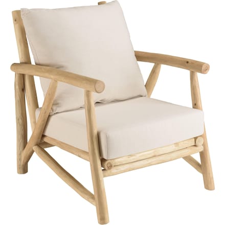 Fauteuil Will East teakhout | Macabane