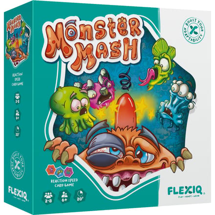 FlexIQ Monster Mash - Kaartspel voor snelle reactie en perceptie