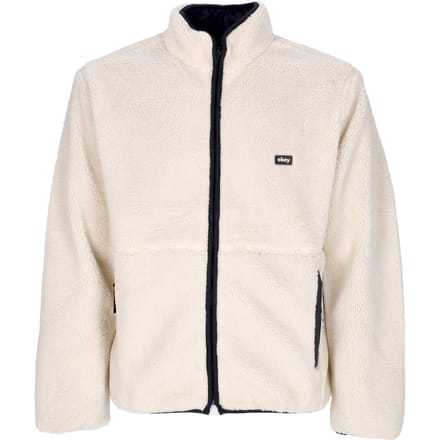 Teddybeer Trophy Sherpa-jas voor heren, omkeerbaar, naturel