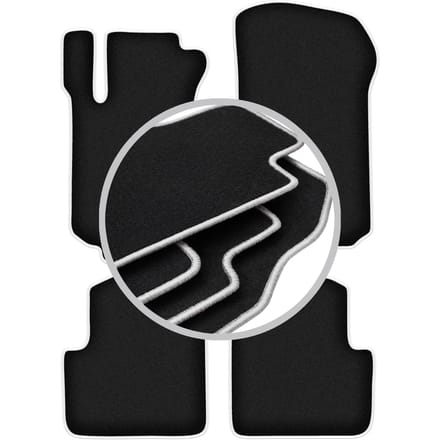 CARLUX-SILVER automatten voor: Mercedes R V251 / R251 minivan (2005-2013)