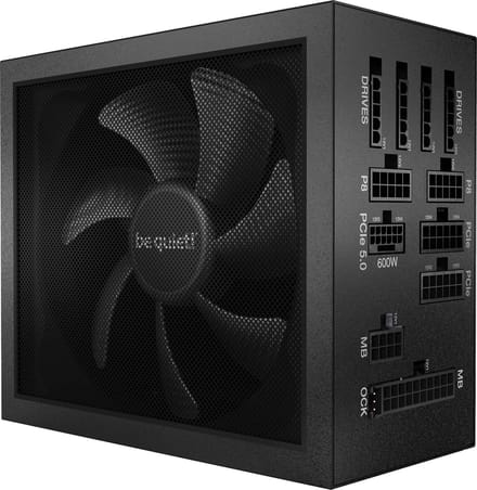 be quiet! Dark Power 13 ATX 3.0 - 1000W Voeding - 1000 Watt - 135 mm - ATX - 80 Plus 80 PLUS Titanium