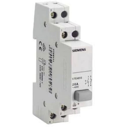 Toets Grijs 6 mm² 20 A 2x NO Siemens 5TE4811