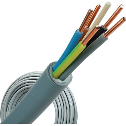 Waskonig Buitenkabel YMvK 5x2,5 25m