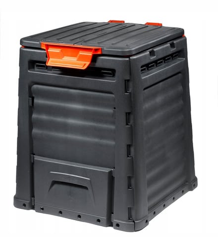 Compostvat Keter Eco Compostbak 320L - Kleppen voor 2 zijden