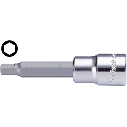 Zeskantig inzetstuk HANS 1/2 inch 10 mm lang (100mm)
