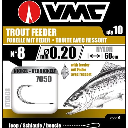 Haak VMC Geb. Forelle Mit Feeder NI