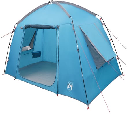 vidaXL - Huisje - Tent - 3-persoons - Blauw - Polyester