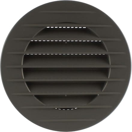 Rond Ventilatie Rooster met Geïntegreerd Insectengaas - Diverse Diameters en Kleuren