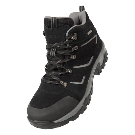 Mountain Warehouse Heren Voyage Suede Waterdichte Laarzen (Zwart)