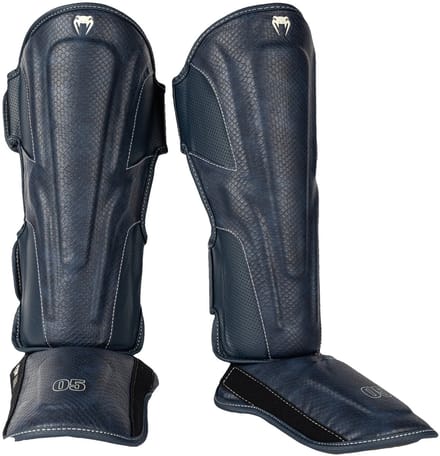 Venum Impact Evo Scales Kickboks Scheenbeschermers Midnight Blue - M