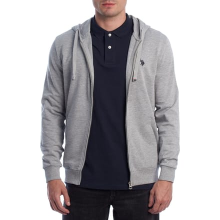 Herren-Kapuzenpullover mit Reißverschluss US41162009