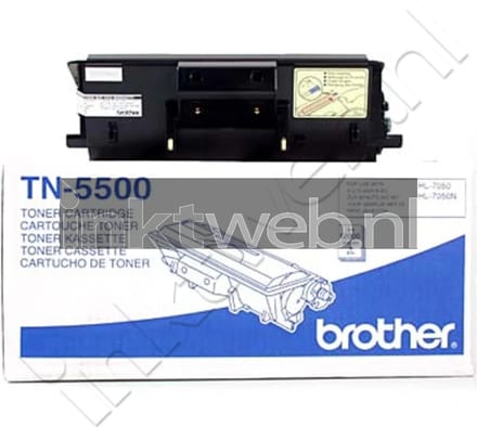 Brother TN5500 / TN 5500 Black Toner - Lasertoner Zwart