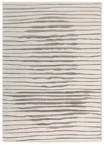 Japandi vloerkleed - Ridge Lin crème 80x150