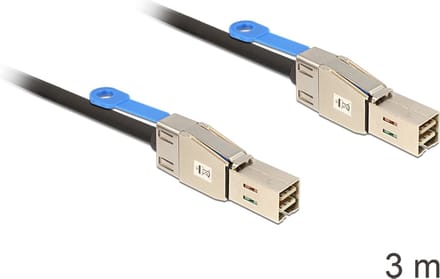 DeLOCK Mini-SAS HD SFF-8644 > Mini-SAS HD SFF-8644 - 3 meter