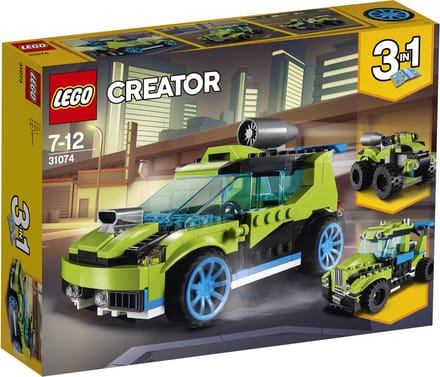 LEGO Creator Raketrallyauto 31074