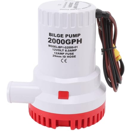 Lenspomp Stil Boot Dompelbaar DC Micro Afvoer Marine Afvalwater voor Vijver Zwembad 2000 GPH 24V