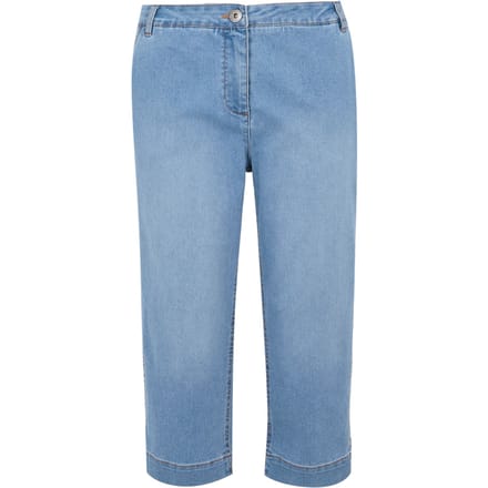 Regatta Dames/Dames Bayletta Capri Broek (Lichtblauw True Denim)