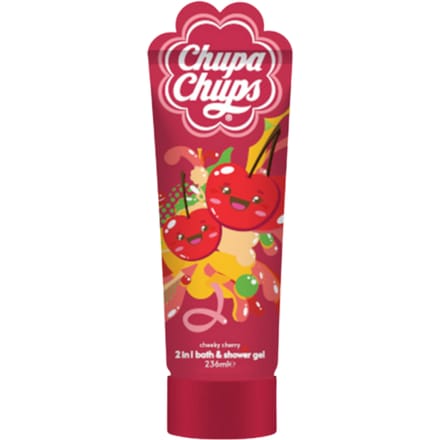Chupa Chups 2-in-1 Cheeky Cherry Bath & Shower Gel – 236ml