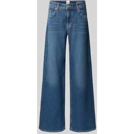 Wide leg jeans in 5-pocketmodel, model 'STYLE.MORGAN'