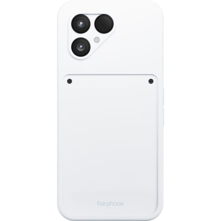 Originele Protective Soft Case voor de Fairphone 6 / 6+ - Cloud White