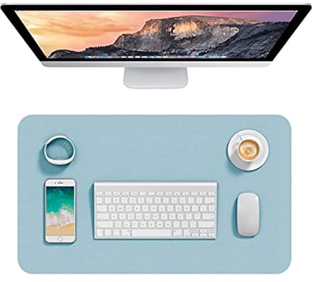 Waterdichte PU Leren Bureau Mat 60 x 35 cm - Ultradun en Antislip