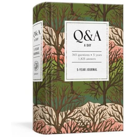 Q&A A Day Woodland: 5-Year Journal - Q&A A Day - Potter Gift