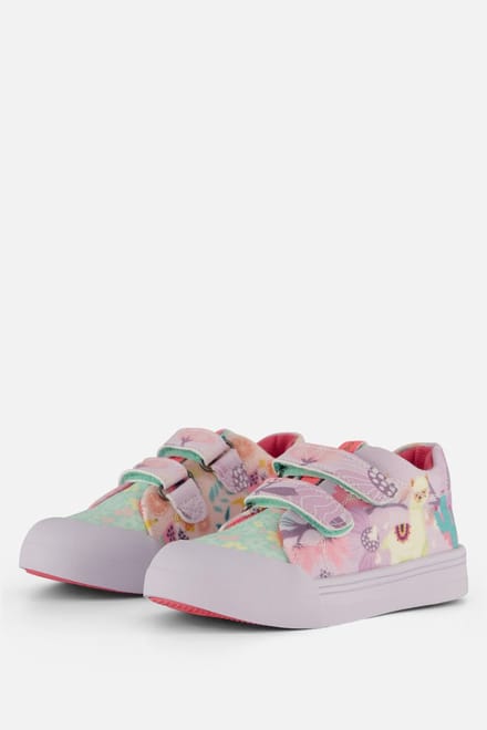 Go Bananas Go Bananas Alpaca Sneakers paars Canvas
