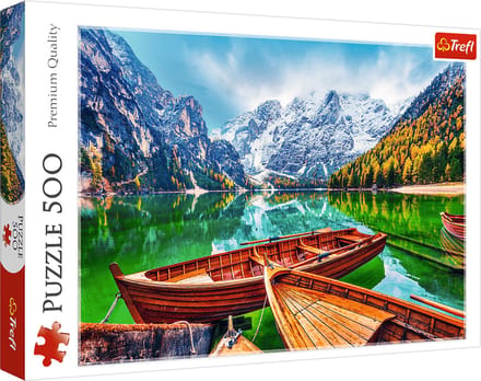 Trefl Lake Braies Italië Legpuzzel - 500 stukjes - Vanaf 10 jaar