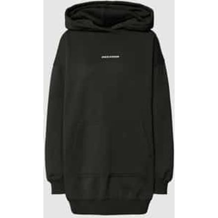 Oversized sweatjurk met logoprint, model 'MALM'