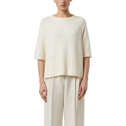 Comma Pullovers Offwhite Maat: S | Sweaters Outlet | Dames | Wit