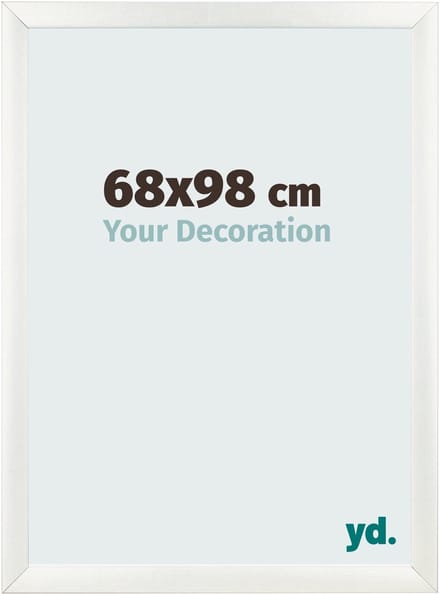 Your Decoration - Fotolijst 68x98 cm - MDF - Wit Geveegd - Pisa