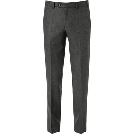 Hiltl Broek Piacenza Wool Flannel Antraciet / male