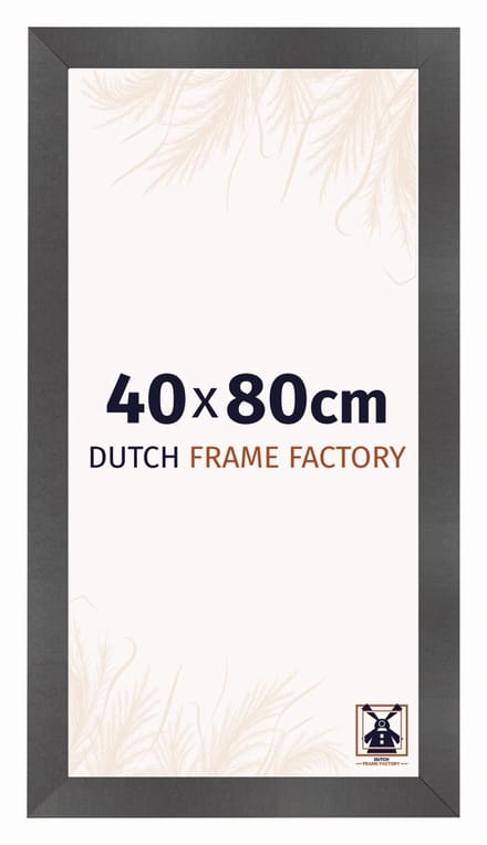 Fotolijst 40x80 cm - MDF - Zwart Mat - Praag