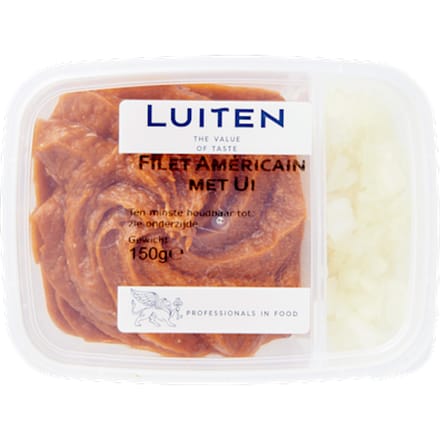 Filet Americain met ui