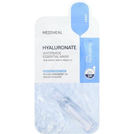 Hyaluronaat Watermid Essentieel Schoonheidsmasker, 1 vel, 24 ml(0.81 fl oz) white