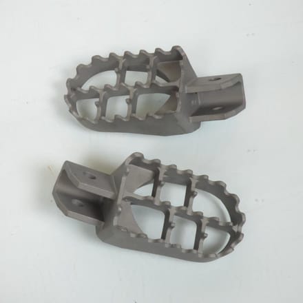 Cale pied large spécial cross enduro pour moto enfant Yamaha 80 PW 1983 à 2012
