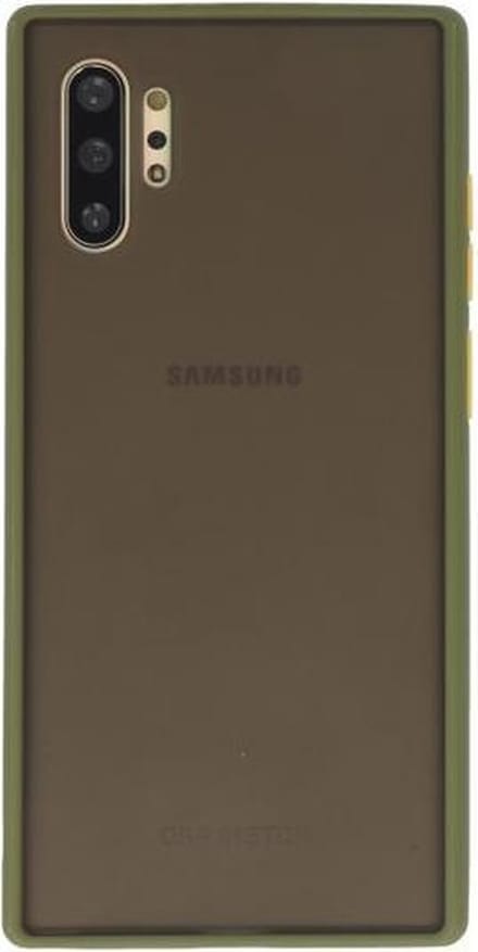 Kleurcombinatie Hard Case voor Samsung Galaxy Note 10 Plus Groen
