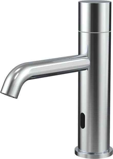 Wastafelkraan met sensor chroom