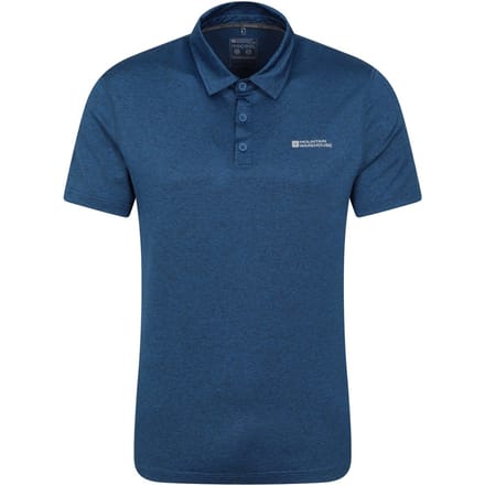 Mountain Warehouse Heren Deuce IsoCool Poloshirt (Donkerblauw)
