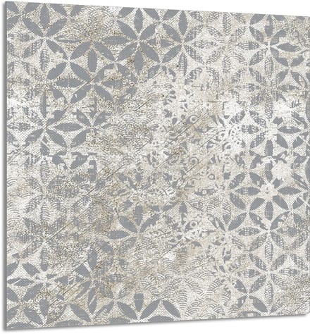 TMK ArtDeko - Glazen Keukenpaneel - 60x65 cm - Grijs