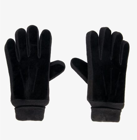 Scapino heren handschoenen zwart leer
