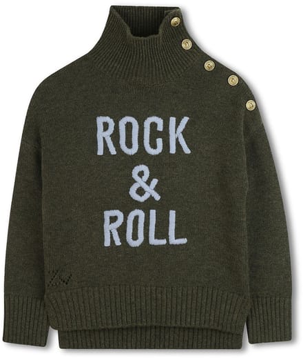 Zadig & Voltaire X60425 Sweatshirt Groen 4 Years Meisjes