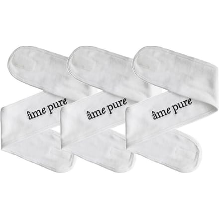 âme pure SPA HOOFDBAND SET - Haarband Voor Spa-Behandelingen En Make-up 3 St.