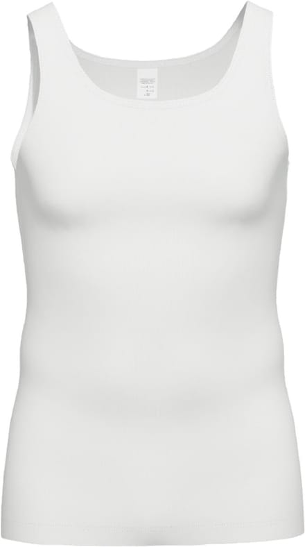 Gotzburg heren singlet slim fit 95/5 (1-pack) - heren onderhemd stretch katoen - wit